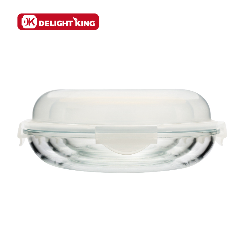 Nested Glass Baking Plates With Lid