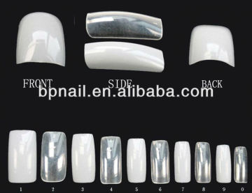 500PCS Artificial Clear Fingernails