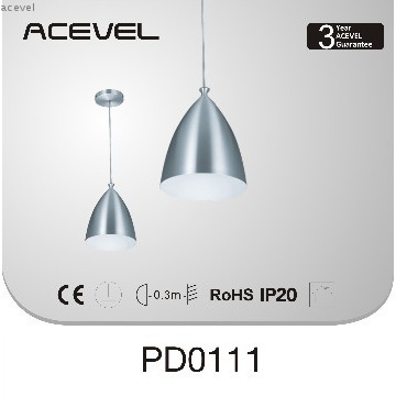 New design pendant light with LED lamp or A60 incandescent