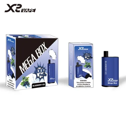 Factory 1500mAh Fruit Taste Mesh Coil 10ml Oil 4000puffs Mega Box Disposable Dry Herb Vaporizer