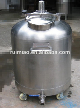 304/316L material sanitary stainless steel movable 10m3 storage tank for wine/water