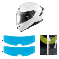 Película de casco de motocicleta anti-recubrimiento y anti-fog
