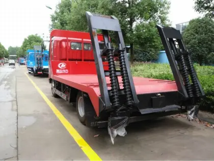 Flat roof lorry truck light duty flatbed truck