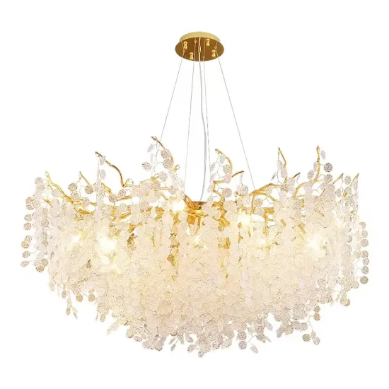 Handmade Luxury Tree Design Crystal Chandelier LED Pendant Lights - Hot Sale Home Lighting Factory