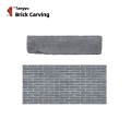 3D old brick wall Grey brick wallpaper decoration