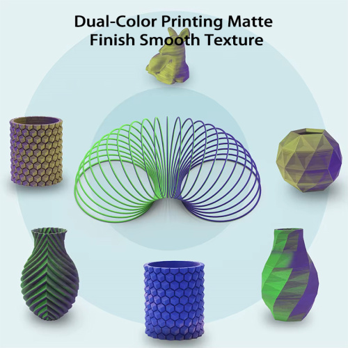 Dual-Color Matte PLA Filament