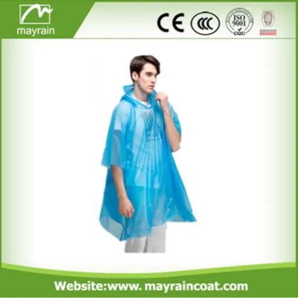 Pe Rain Disposable Poncho Rain Poncho