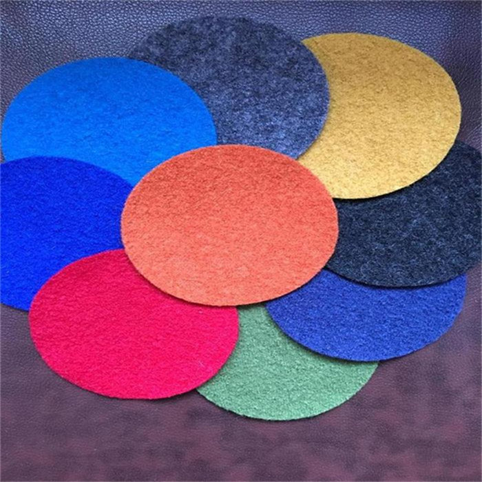 100% boiled merino wool fabric