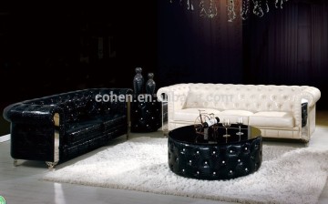 Factory Price High Quality Leather Office Sofa Set sf005