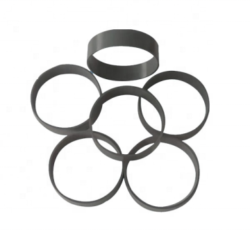 High Performance Permanent Thin Radial Ring Magnets with Compression Bonding