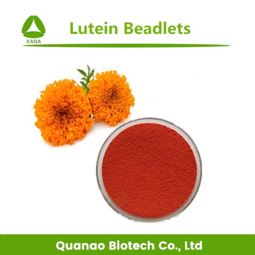 Beta-carotene Powder Eyecare Water Disperse Lutein 10% Beadlet Powder Price Factory