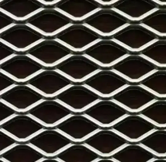 Metal expansion woven mesh