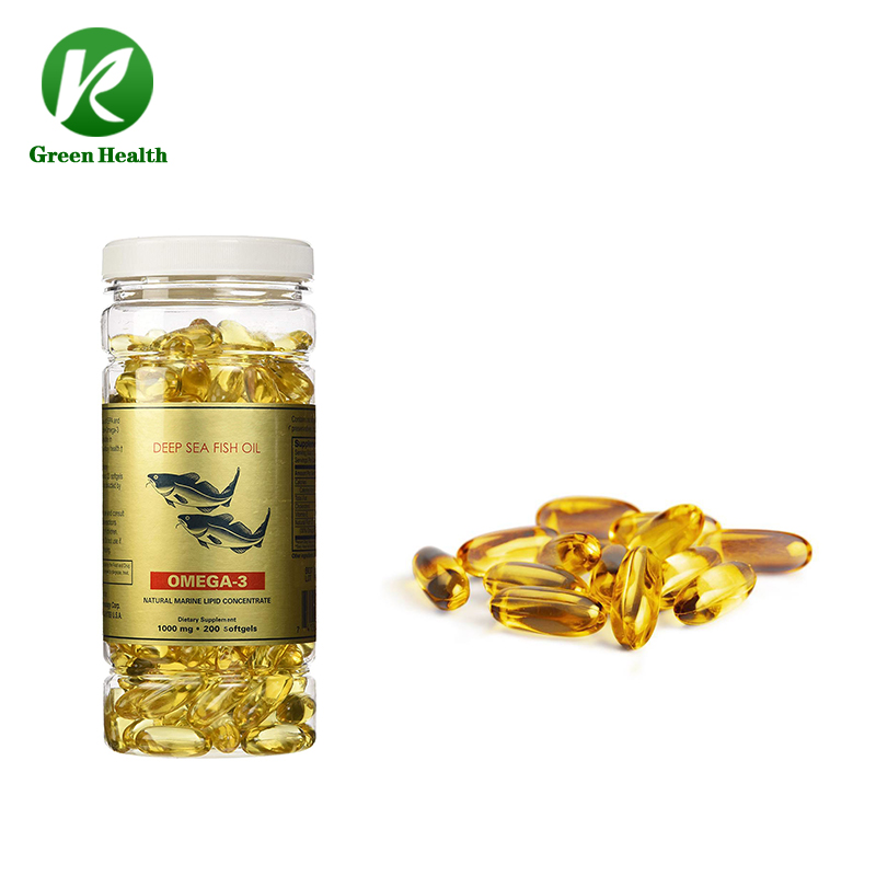 OEM/ODM best price alaska deep sea omega 3 fish oil softgel capsules