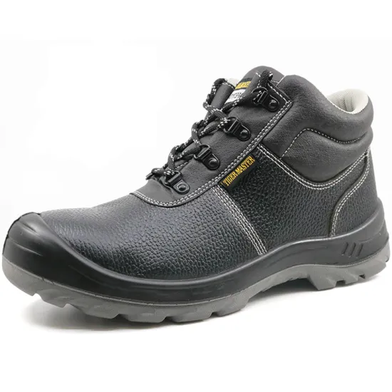 TIGER MASTER leather steel toe safety shoes