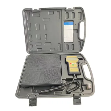 Digital Electronic Refrigerant Charging Scale 220lbs for HVAC AC Freon Recovery