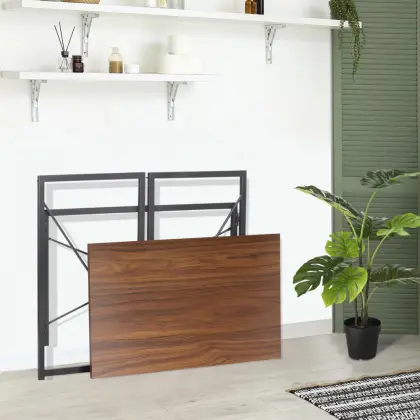 folding foldable study office computer table desk design