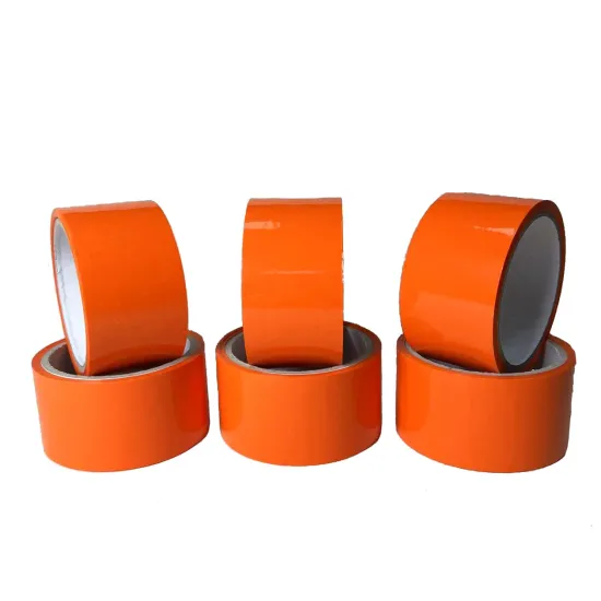 BOPP Orange Packing Tape Self Adhesive Cinta
