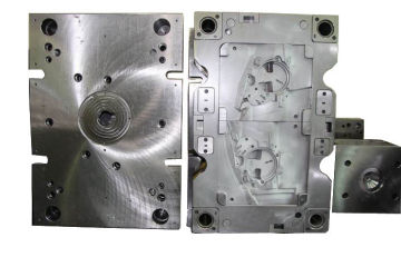 Hot Runner , Cold Runner Double Shot Injection Molding With Polishing / Grain Surface
