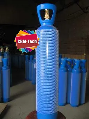 8L Low-price Steel Oxygen O2 Cylinder With O2 Vlave & Plastic Handle
