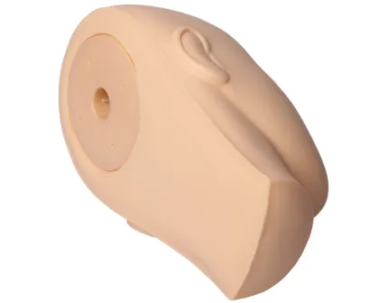 Eyelash extension training mannequin head for eyelash training flat training head