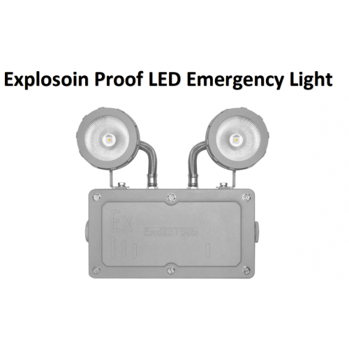Luz de emergencia LED a prueba de explosiones