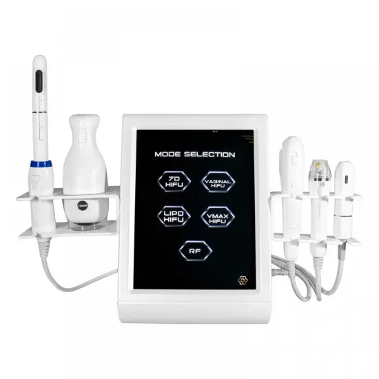 7D Hfu Skin Face Anti Aging 5 in 1 Machine 5 Handles