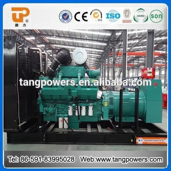 Electric Diesel Soundproof Generator 500kw 50Hz