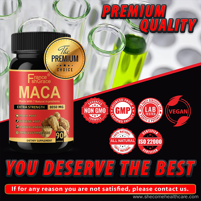 Maca ginseng Improve Endurance organic maca supplements