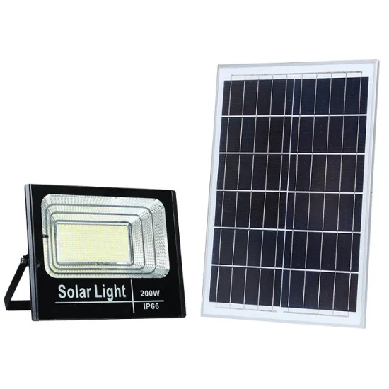 Solar Powered Slim IP65 Waterproof Outdoor Floodlight