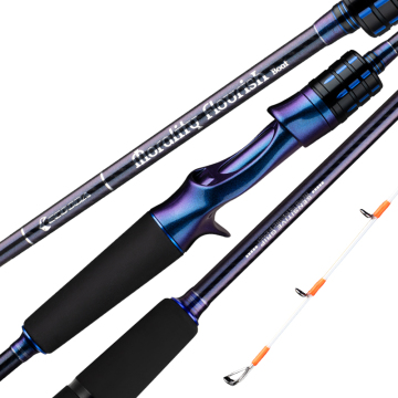 Ecooda Moral Blourish Boot Fishing Rod: eine Premium -Meersalzwasser -Handködergussstange mit festen Kohlenstoffblanks