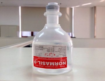 Sodium Chloride 0.9% Injection Plastic Bottle