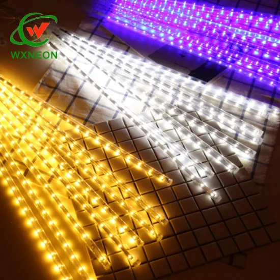 LED Meteor Shower Rain Lights - Waterproof Home Decor for Wedding, Xmas, and More
