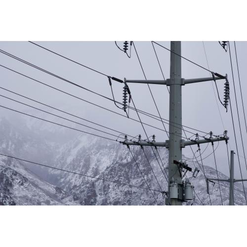 ট্রান্সমিশন ইস্পাত পাইপ মেরু 220KV