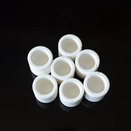 High Temperature Carbon Sulfur Analyzer SiO2 Silica Leco Ceramic Crucible