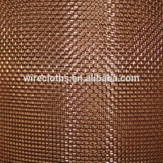 HOT SALES bronze copper wire screen mesh