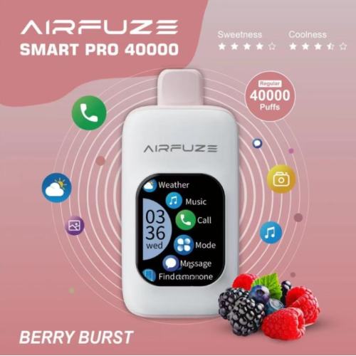 AIRFUZE Smart Pro 40000 Puffs Vape Europe Warehouse