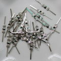 25-45MM Lampadario Beads Parti pin del connettore Bowtie