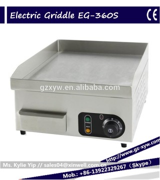 stainless steel Electric plancha /griddle (CE Certification)