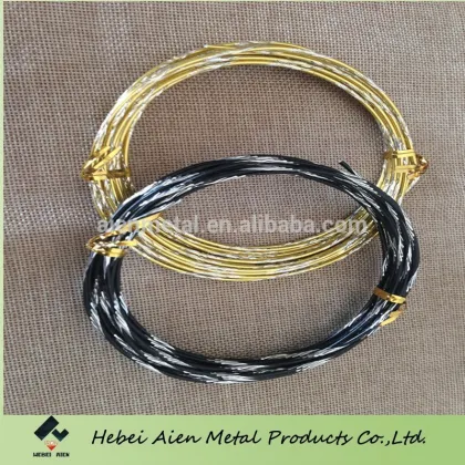 diamond cut jewellery wire