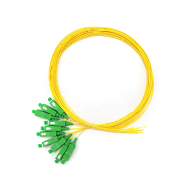 10 Conector SC/APC Modo único 0,9 mm x 1,5m PVC/LSZH Fibra óptica Pigtails
