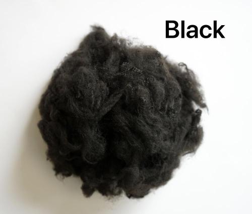 Black 3DX51MM Recycled 100% Polyester Staple Fiber