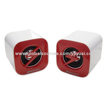 3W*2 Frequency Response 50-20000HZ Mini Speaker with USBNew