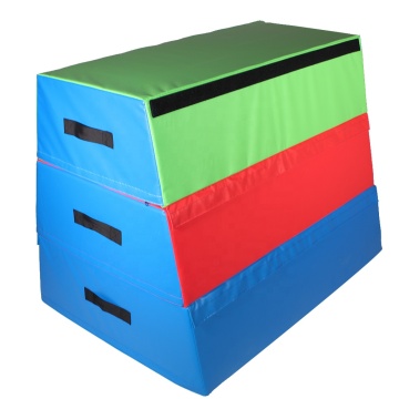 Customized High-Quality Logo Children's Jump Vault Trapezoid Box Mat