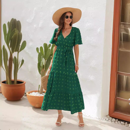 short Sleeve Mini Casual Dress