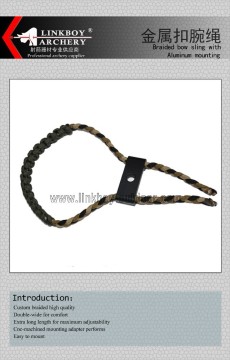 Linkboy factory price orignal supplier LBC019 Centra bow sling with alloy trim archery arrow for hunting