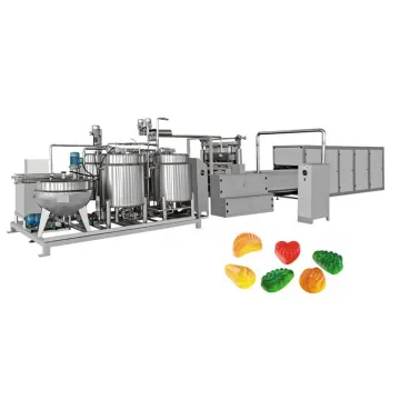Automatic Licorice Toffee Gummy Peanut Candy Bar Jelly Making Machine