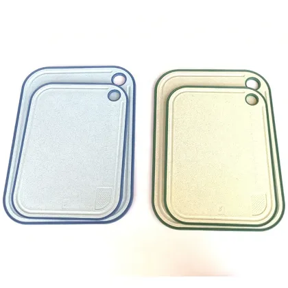 Eco-Friendly Portable Wheat Straw Fiber Cutting Board - Anti-Mold and Customizable