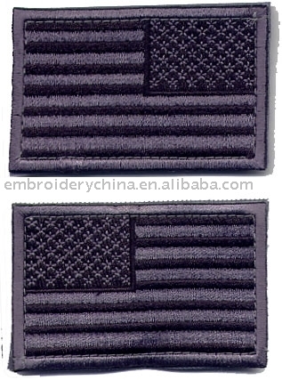 Embroidered Badge for Apparel and Army (with Velcro at Rear)