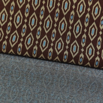 High Quality Anti-Wrinkle 265gsm 98% Polyester 2% Spandex Knitted Jacquard Fabric for Coats and Jackets