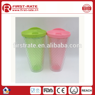 600ml Double wall plastic tumblers